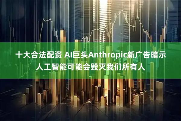 十大合法配资 AI巨头Anthropic新广告暗示人工智能可能会毁灭我们所有人
